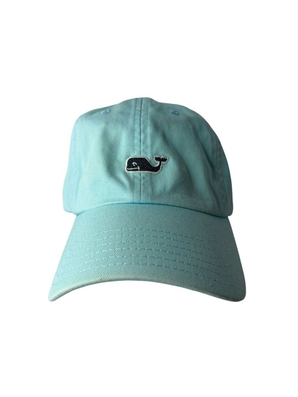 Vineyard Vines Slideback Hat Blue One Size Adjustable Embroidered 6 Panel Cotton